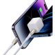 8. Kabel Baseus CADH000002 Lightning - USB-C PD 20W 480Mb/s 1m - biały