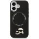 3. Etui Karl Lagerfeld Karl & Choupette Pins MagSafe do iPhone 17 - czarne