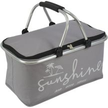 KOSZYK TURYSTYCZNY SKŁADANY TERMICZNY 35L REDCLIFFS SZARY