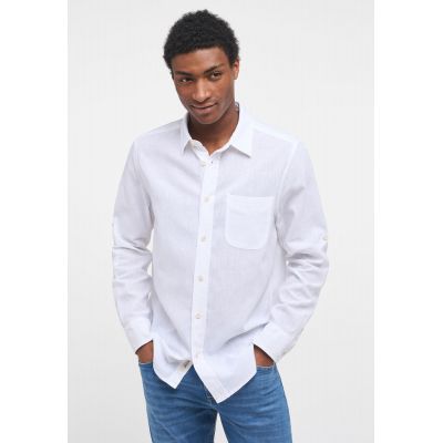 17. Koszula Mustang Clemens Linen Cotton M 1014356-2045