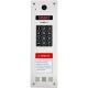 Laskomex CP-2533NR-040 Wąski panel audio pionowy, ze stali nierdzewnej, z czytnikiem RFID i DŁUŻSZĄ listą lokatorów (kompatybilny z modułem KAM3-1)