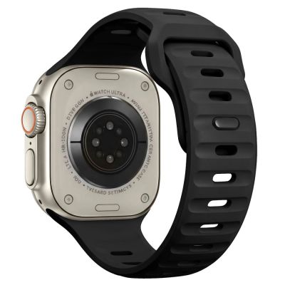2. Pasek Tech-Protect Silicone Line na Apple Watch 44 / 45 / 46 / 49 mm - czarny