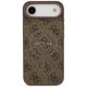 3. Etui Guess 4G Ring Classic Logo MagSafe na iPhone 17 Air - brązowe