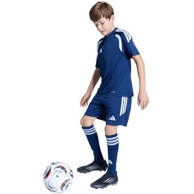 9. Koszulka dla dzieci adidas Tiro 26 League Jersey granatowo-biała KB1323