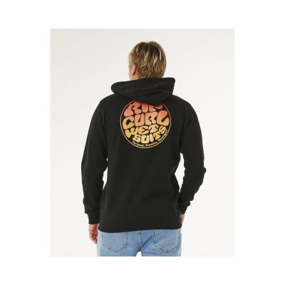 3. Bluza męska RIP CURL Wettie Passage Icon Zip Thru czarna
