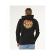3. Bluza męska RIP CURL Wettie Passage Icon Zip Thru czarna