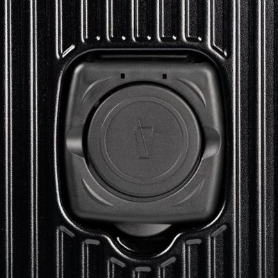 4. RealPower HGP-1 Walizka Czarny Kopolimer akrylonitrylo-butadieno-styrenowy (ABS)