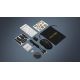 10. HATOR Quasar 3 Ultra 8K Wireless myszka Gaming Oburęczny RF Wireless + Bluetooth + USB Type-A Optyczny 30000 DPI