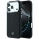 Etui Mercedes Leather Semi Wrap Iconic Line MagSafe do iPhone 18 Pro Max / 17 Pro Max - czarne