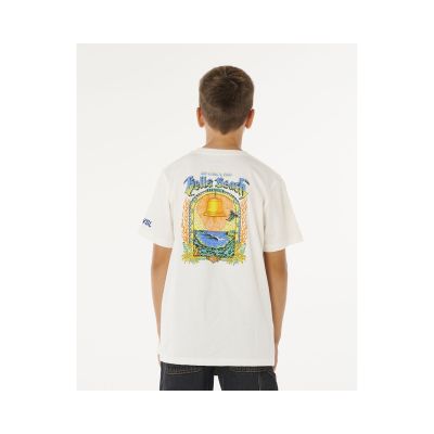 3. Koszulka chłopięca RIP CURL Rip Curl Pro 26 Tee - Boys biała