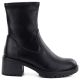 2. Botki damskie na obcasie czarne Potocki SZ12835