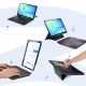 7. Etui z klawiaturą Dux Ducis (DK series) na Samsung Tab S10 FE+ (Plus) z podświetleniem - czarna