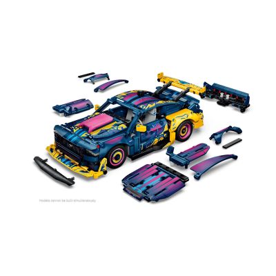 8. LEGO Technic 42236 - Warsztat tuningowy: Samochód Ford Mustang GT
