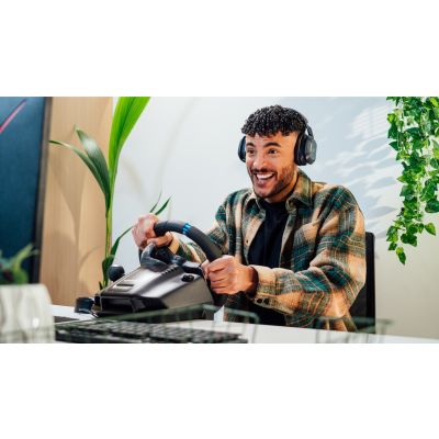 9. Logitech G 941-000113 kontroler gier Czarny USB Kierownica + pedały Analogowa/Cyfrowa PC, PlayStation 4, PlayStation 5, Playstation 3