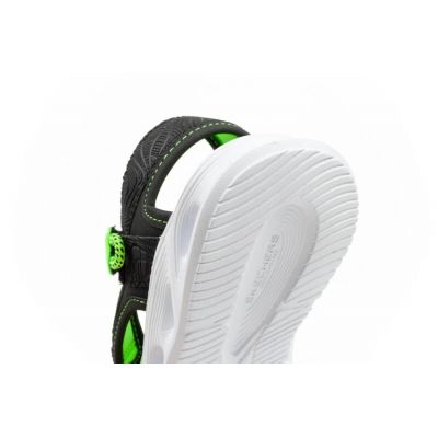 8. Sandały Skechers Jr 401673L/BKLM