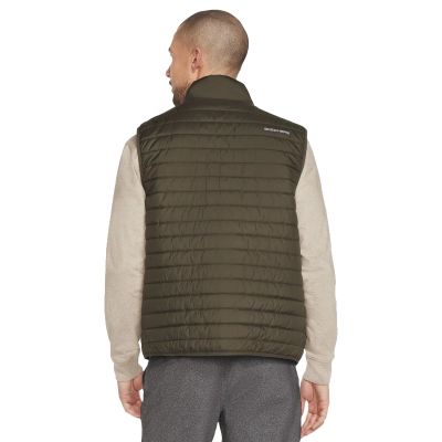 3. Skechers GO Shield Altitude Reversible Vest JA140-BROL Zielone L