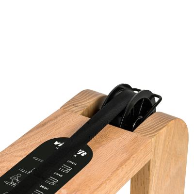 7. VIRTUFIT ELITE DREWNIANY WIOŚLARZ Z OPOREM WODNYM - DREWNO/DĄB