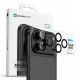 4. Szkło na aparat AMAZINGTHING Sapphire na iPhone 17 Pro / Pro Max - z szarą ramką