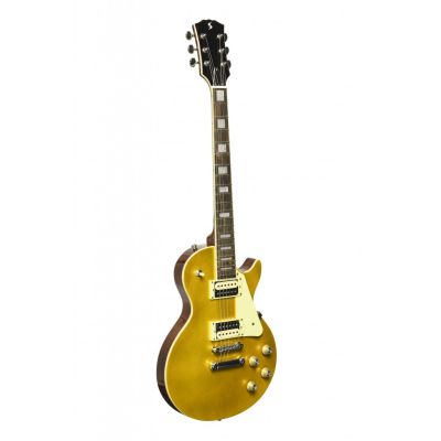 Stagg SEL-STD GOLD - gitara elektryczna