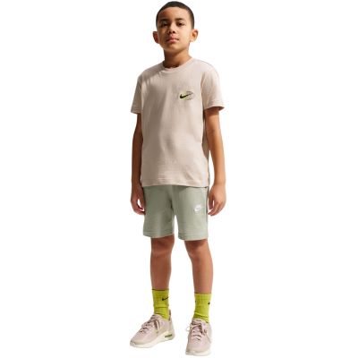 4. Spodenki dla dzieci Nike Sportswear Club jasnozielone FZ5512 304