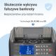 4. Profesjonalna liczarka nominałowa do banknotów Extralink LockStar MG X-600 UV, IR