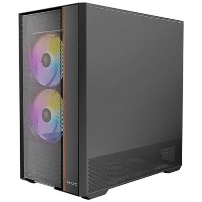 5. Antec FLUX REAR Midi Tower Czarny