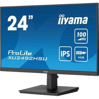 4. iiyama ProLite monitor komputerowy 60,5 cm (23.8") 1920 x 1080 px Full HD LED Czarny