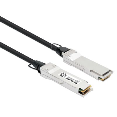 3. Intellinet 508513 kabel InfiniBand / światłowodowy 2 m QSFP+ Czarny, Srebrny