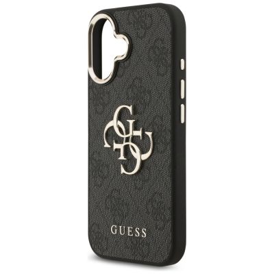 6. Etui Guess 4G Big 4G Classic Logo na iPhone 17 - czarno-złote