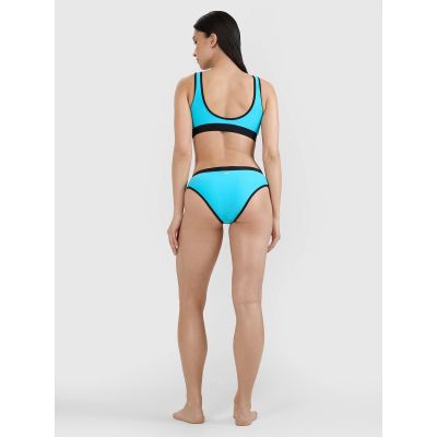 3. Dół od bikini figi ze średnim stanem damskie 4F 4FWSS25UBKBF078-33S