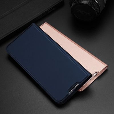 18. DUX DUCIS Skin Pro kabura etui pokrowiec z klapką Xiaomi Mi 11 niebieski
