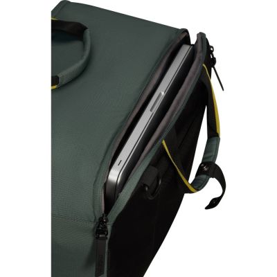 5. American Tourister Take2cabin Zielony Chłopak, dziewczyna Torba na ramię