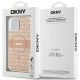 8. Etui DKNY IML Mono & Stripe MagSafe na iPhone 15 Plus / 14 Plus - różowe