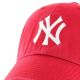 3. 47 Brand New York Yankees Clean Up Cap B-RGW17GWSNL-RDC Czerwone One size