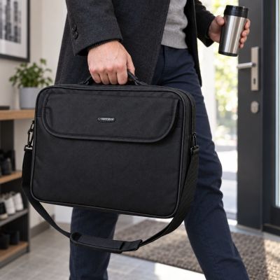 8. Torba na laptopa Esperanza Classic ET101 (15,6"; kolor czarny)
