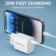 9. Ładowarka sieciowa Wozinsky WGWCCW 20W USB-C - biała
