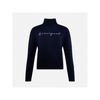 6. Sweter damski ROSSIGNOL W SIGNATURE SWEATER granatowy
