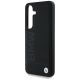 6. Etui BMW Leather Big Wordmark na Samsung Galaxy S25+ - czarne