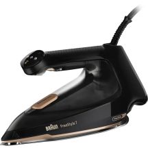 Braun FI 7276 BK FreeStyle 7 Żelazko parowe Czarny, Złoto
