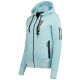 3. Bluza damska z kapturem Geographical Norway Fabuleuse EO Lady 100 BLEU CIEL (WU5303F/GNO-SKY BLUE)