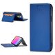 11. Magnet Card Case etui Samsung Galaxy S23 Ultra pokrowiec z klapką portfel podstawka niebieskie