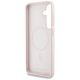 7. Etui Karl Lagerfeld Silicone Graffiti Ikonik Printed Logo MagSafe Samsung Galaxy S25 różowy
