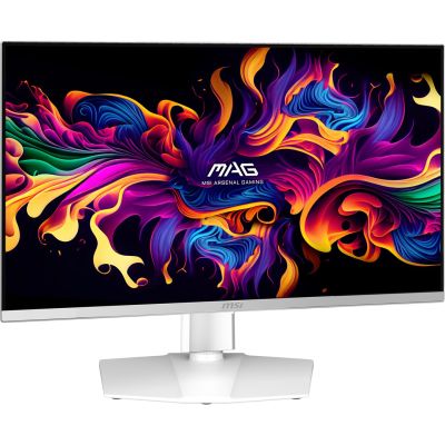 4. MSI MAG 272QPWDE QD-OLED X28 monitor komputerowy 67,3 cm (26.5") 2560 x 1440 px Wide Quad HD Biały