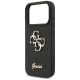 6. Etui Guess Fixed Glitter Big 4G na iPhone 17 Pro / 18 Pro - czarne