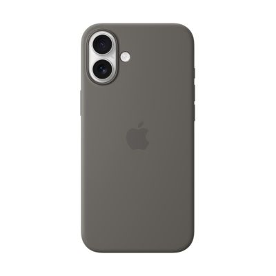 7. Etui Apple z MagSafe | Jabłko | iPhone 16 Plus | Silikon | Kamienny szary