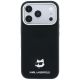 3. Etui Karl Lagerfeld Grained Choupette Head Metal MagSafe na iPhone 17 Pro Max / 18 Pro Max - czarne