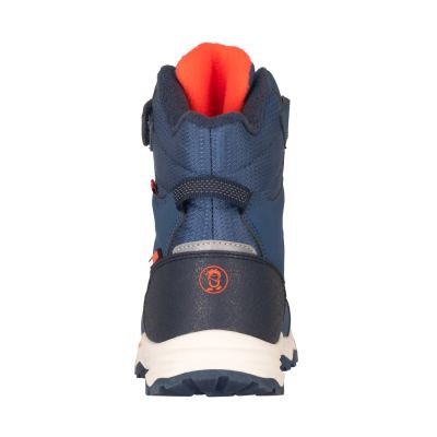 7. Trollkids Kids Hafjell Winter Boots XT nordic blue/mystic blue/flame orange (585-122)