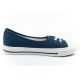 4. Lee Cooper buty trampki damskie sportowe niebieskie wsuwane baleriny
