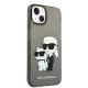 4. Etui Karl Lagerfeld Glitter Karl&Choupette na iPhone 14 Plus - czarne