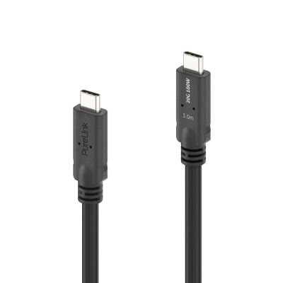 2. PureLink PI6600-030 kabel USB USB4 Gen 2x2 3 m USB C 20 Gbit/s 100 W Czarny